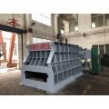 Corte de chatarra de metal horizontal