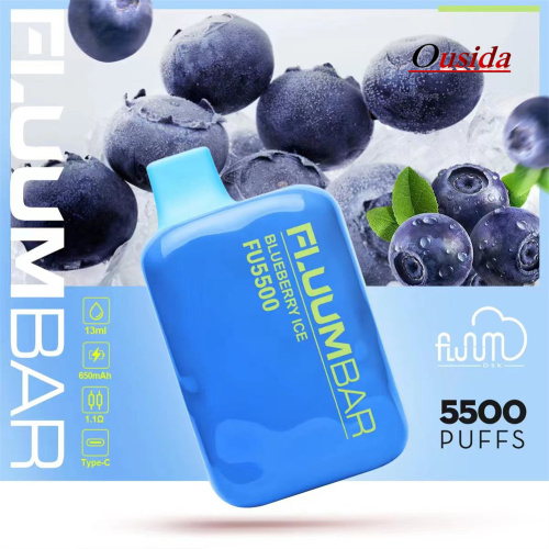 Barra de gluum original 5500 Puffs Vape descartável