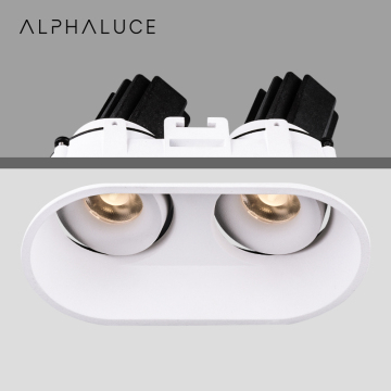 ALPHA LIGHTING ATTIVE COMMERCIALE LED Anti-GLARI COB RACCATO DOTTIGLIO