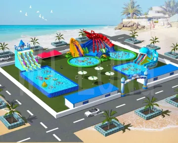 Summer Hot selling adult inflatable water park for sale