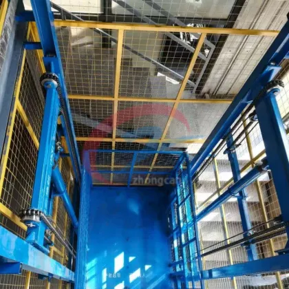 Hydraulic cargo lift warehouse cargo Lift