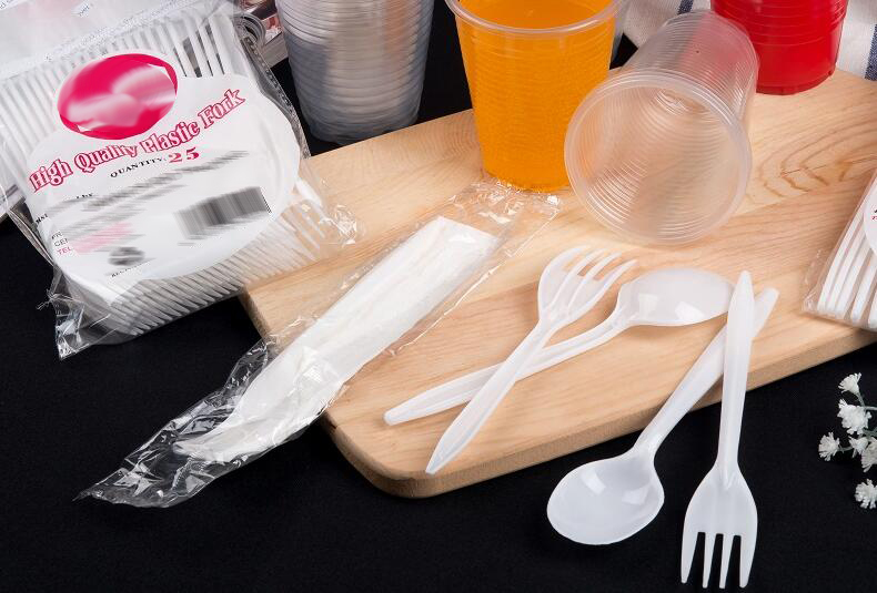 Plastic Disposable Cake Fork