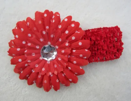 Wholesale Daisy Flower Headdress , Children Headdress Flower Brooch , Hairpin Headband