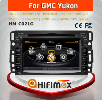 Hifimax buick enclave gps navigation system/gmc sierra dvd gps radio tv bluetooth ipod system