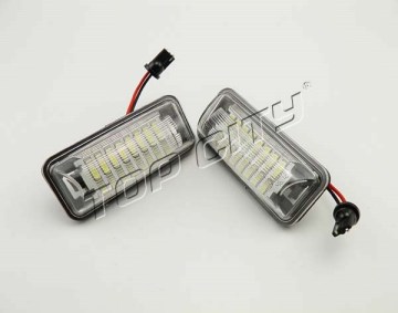 Super Brightness Powerful IC Control Stable Current 6000K 6-16V Led License Plate Lamp For TOYOTA