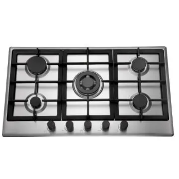Stainless Steel built in 60cm Gas Hob