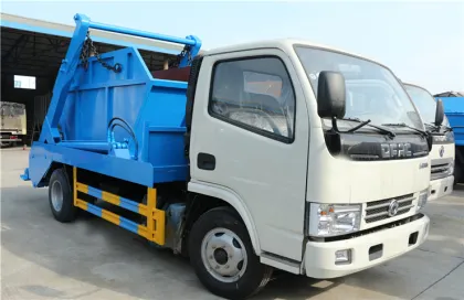 Brand New Dongfeng 4cbm skip container truck