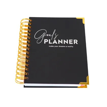 Custom Wire Spiral Planner Notebook Journal Custom Printing