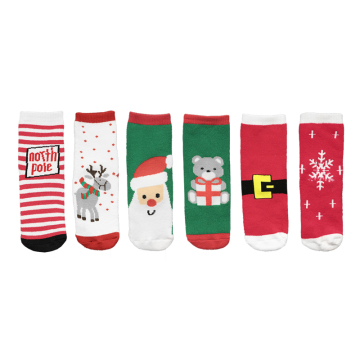 2022 Youki New Cotton Christmas Choques - Chaussettes de bébé chaudes épaissies en gros