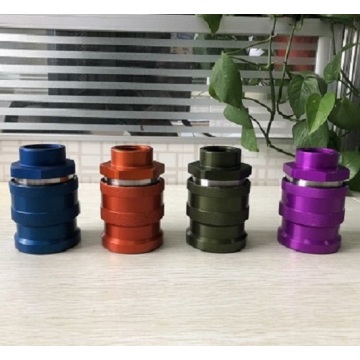 ISO16028 Quick Coupling FF0B ตัวเมียสีน้ำเงิน