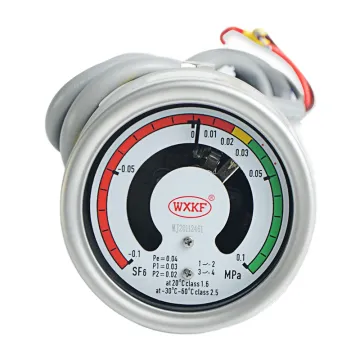 SF6 gas density monitor sulfur hexafluoride manometer