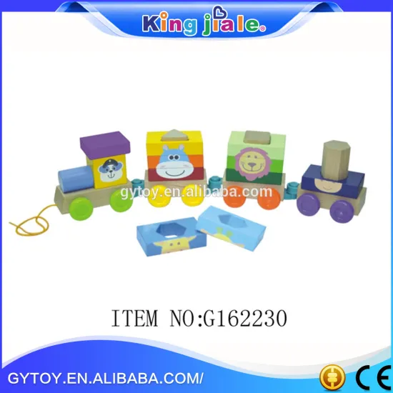 Wholesale new age products wooden educational toy train