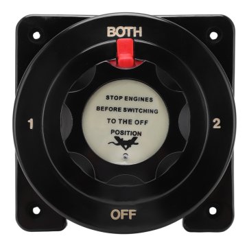 Heavy Duty DC6-32V Battery Selector Switch for RV and Yacht