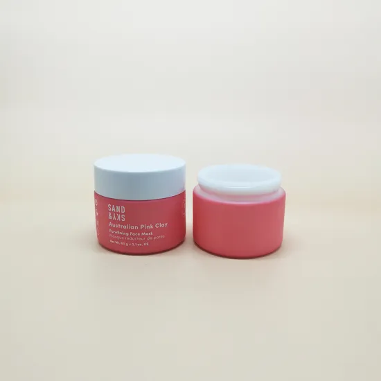 Glass Cream Jars with Lid