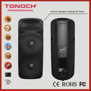 0 risk! 10 Years Manufacture Experience Factory Supply Dual 15" THR215UB Pro Audio Active Speaker
