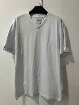 V neck Mens T-shirt Fashion