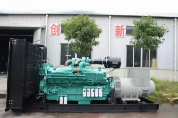 300kW Cummins Diesel Engine Generator Electric Governor with Chassis Fuel Tank Stamford Alternator