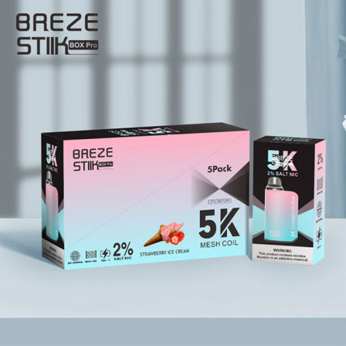 Nova chegada Breze Stiik Box Pro 5000 vape