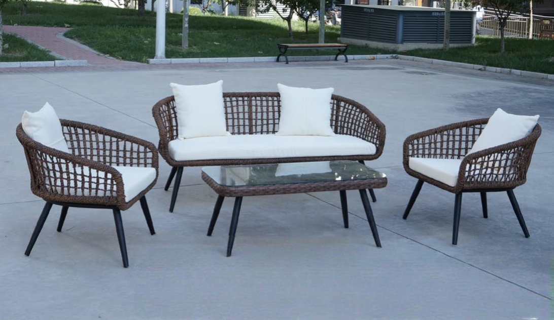 outdoor rope sofa set