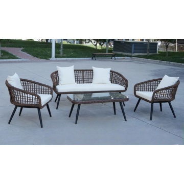 Outdoor Furniture Set Outdoor Garden sofa Rope Set Weather Leisure Collection Manufactory
