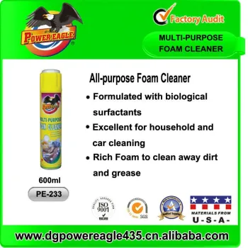 600ml All-purpose foam cleaner with brush cap