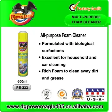 600ml All-purpose foam cleaner with brush cap