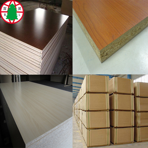Melamine faced chipboard laminated particleboard 18mm