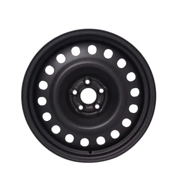 17 Inch 5X100 Black Steel Snow Wheels - Winter Auto Rims with Factory Price