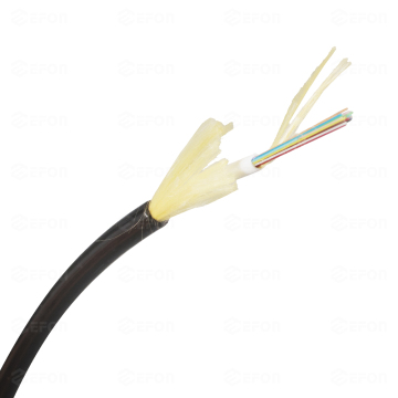 Flame Retardant Indoor Outdoor Optic Fiber Cable: 1Core/2Core LSZH TPU GJYFJU/GJYFJH
