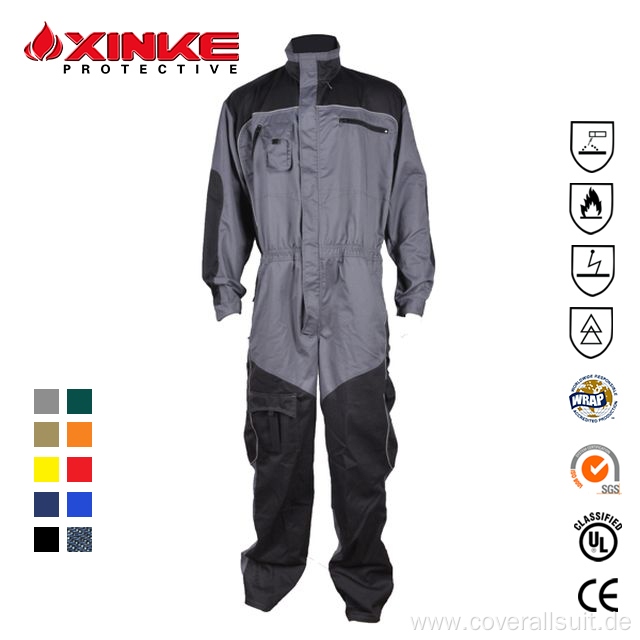 OEM wholesale advanced cotton flame retardant uniform smocks