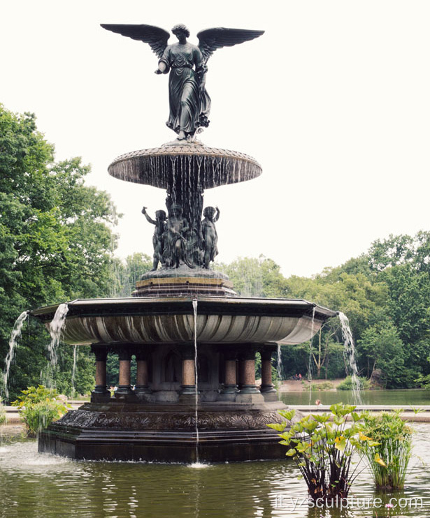 Grandi fontane da giardino esterne in bronzo da vendere