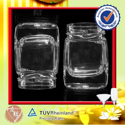 100ML Bird Nest Mould Bottled Birds Nest Square Jam Jars