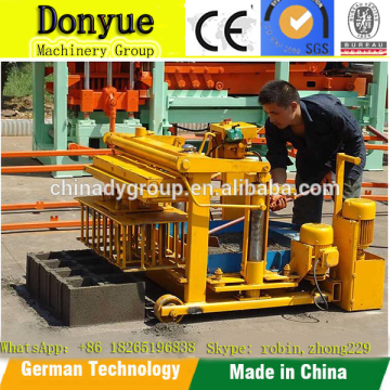 QT40-3A Press brick press hydraulic egg laying concrete block making machine