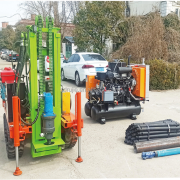 Pneumatyczne DTH Water Water Willing Rig Maszyna 150 m
