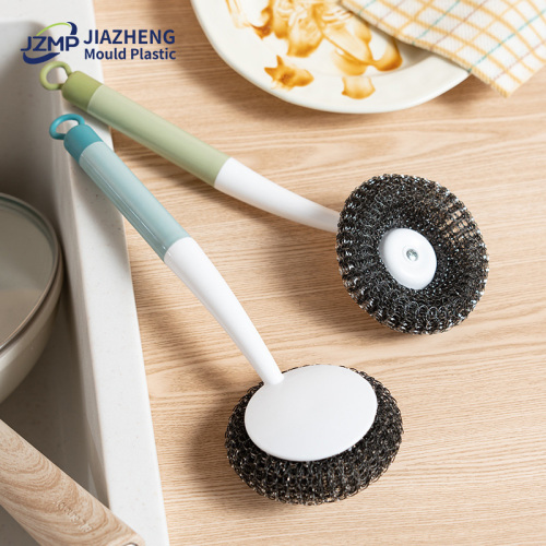 Wire Ball Brush Kitchen Cleaning Brush Pan Scrubber