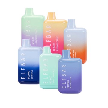Elf Bar 5000 Puffs Disposable Electronic Cigarette Vape