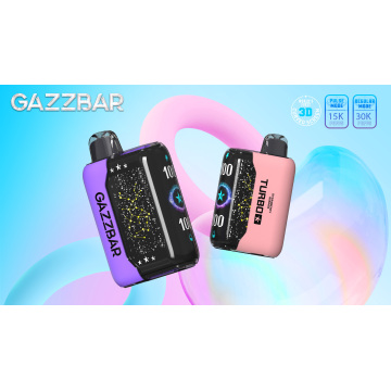 Gazzbar टर्बो पल्स 15000 दोहरी मोड डिस्पोजेबल vape