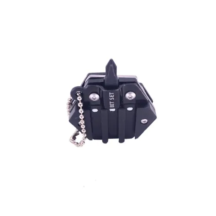 Portable Hexagon Multi-tool Keychain: EDC Knife, Screwdriver, and Survival Tool