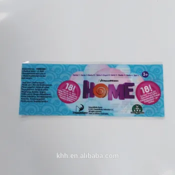 Wholesale custom printed biodegradable plastic shrink wrap for dish towel packaging