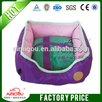 Wholesale manufacturer Colorful pet product dog bed cushion