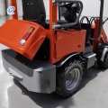 Açık Kanopili 400kg Elektrikli Mini Lastikli Yükleyici