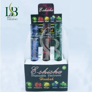 Wholesale diposable e-shisha hookah electronic shisha pen