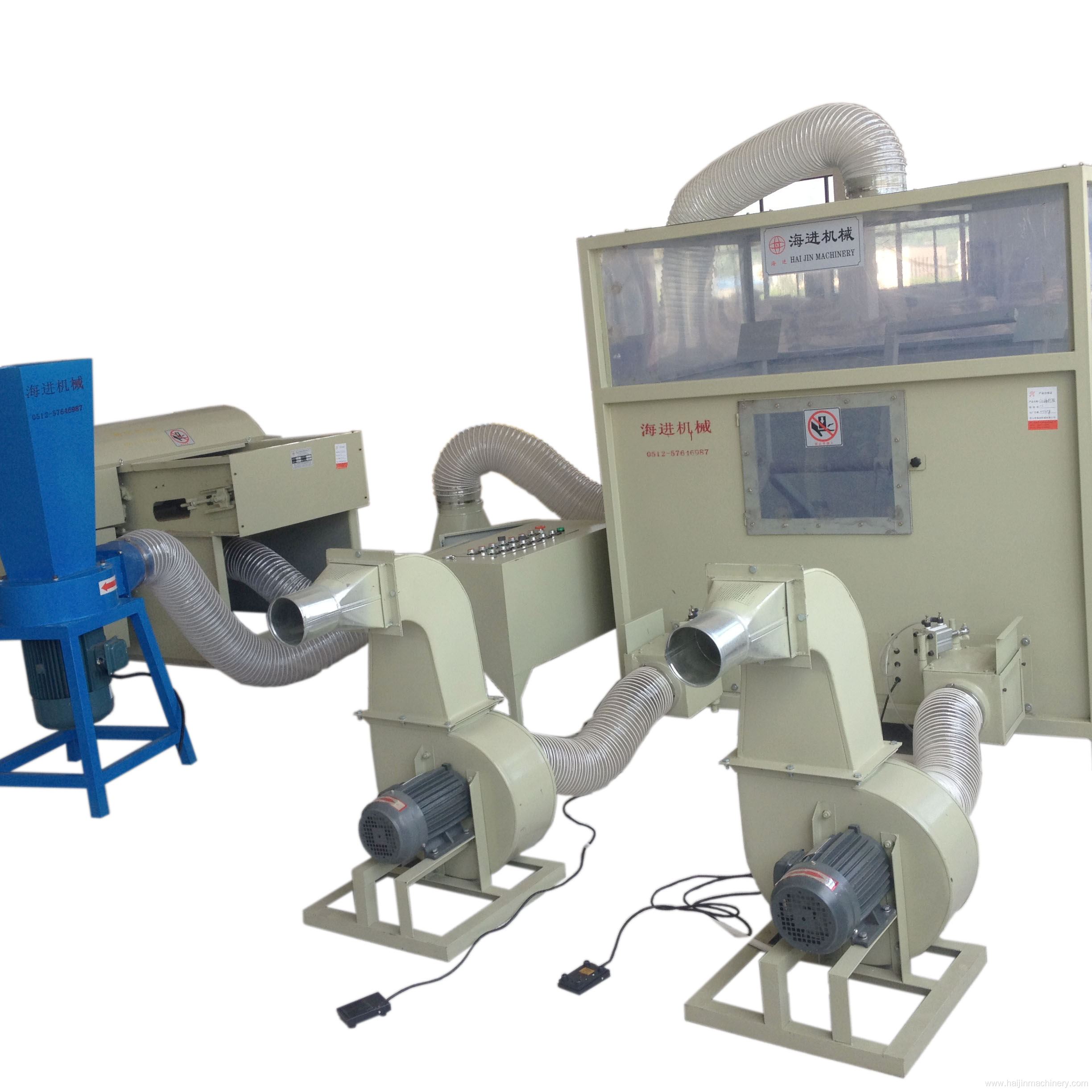 HJZX-semi-automatic Pillow Filling Machine