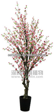 artificial peach blossom trees ,fake peach flower trees