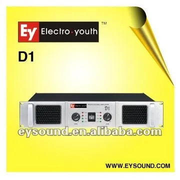 pro audio stage power amplifier D series
