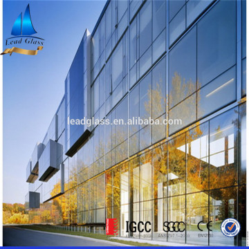 Colored Tempered Exterior Glass Wall Panels Price