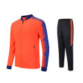 Dames fluwelen sportkleding met rits op de broek