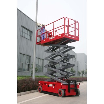 Electric Self-propelled Scissor Lift Load