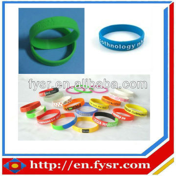 Various color & logo design silicone wristband/ bangle/band