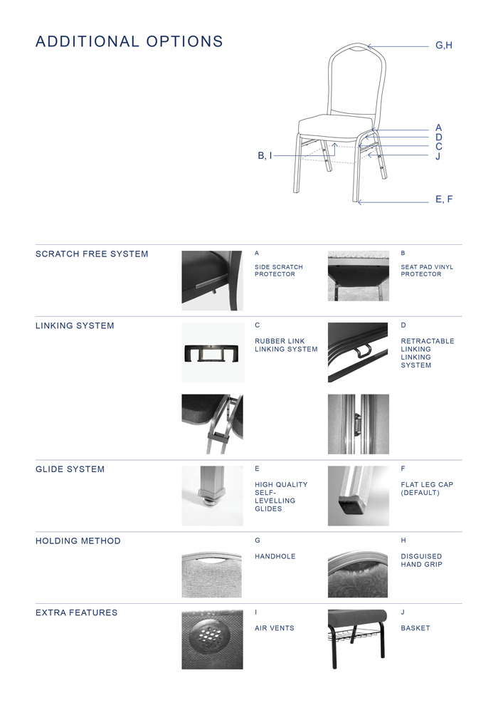 2015 New Design Aluminum Banquet Chair (FYC14009)